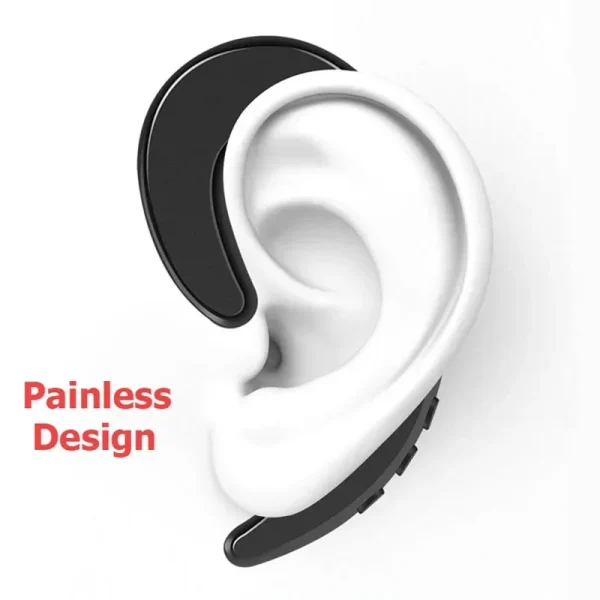 Y12 1Pc Wireless Bluetooth Bone Conduction Earhook with Mic Car Driver Earphone Noise Cancelling Headphones - Image 3