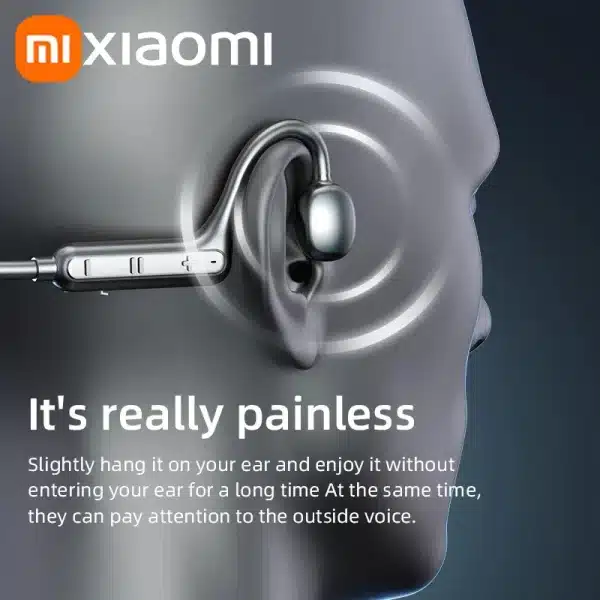 Xiaomi Bluetooth Earphone Neck Mounted Wireless Headset open-back earphones High Power smooth Sound Conduction Long Battery Life - Image 3