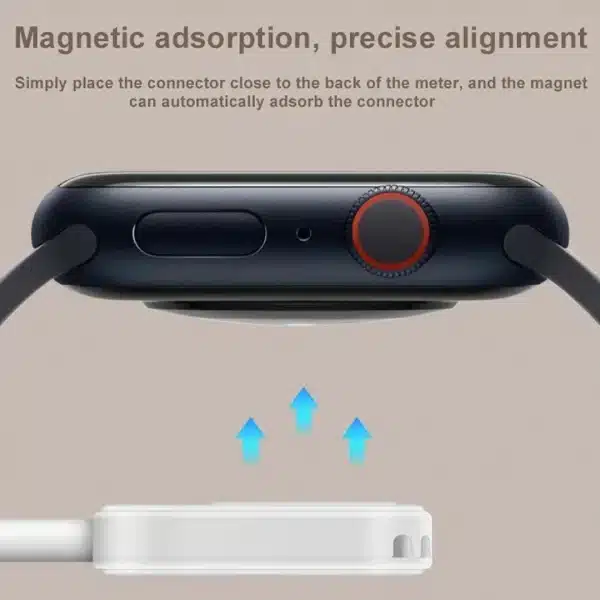 5V/1A Smart Watches Magnetic Wireless Charger Dock For Apple Watch 9 8 7 6 5 Ultra SE For IOS/Type-C Port Portable Fast Charger - Image 4