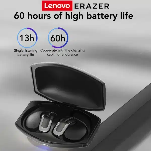 [13 HOURS] Wireless Headphones ERAZER XF21 TWS Bluetooth Earphones Sports Headset Waterproof HD Call Super Battery Lifetime IP54 - Image 5