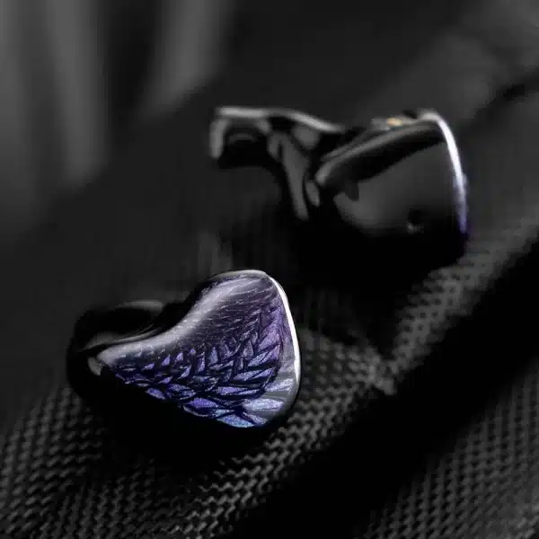 Kinera Celest Wyvern Black Dragon In-Ear HiFi Earphones 10mm LCP Dynamic Driver Music Earbuds with Detachable 2-pin 3.5mm Cable - Image 2