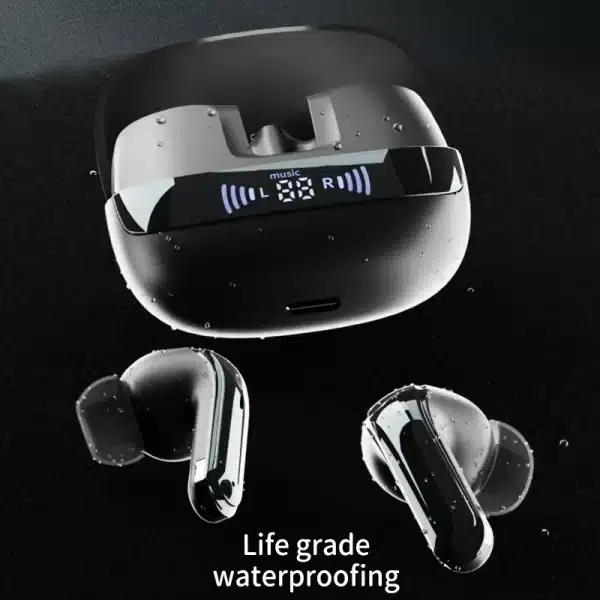 Original XIAOMI F8 Wireless Headphones Bluetooth Headset Charging Earbuds Noise Reduction Earphones Led Display Sport With Mic - Image 5