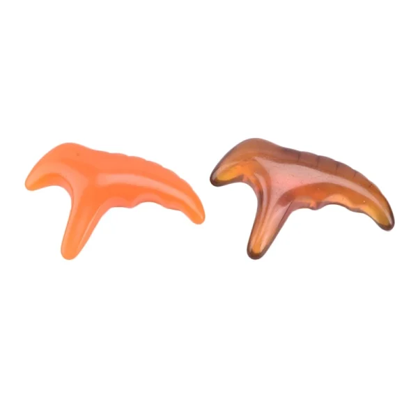 1PC Trigonometric Beeswax resin Massage Cone Needle Reflexology Massage Tool Body Massage Foot Point Stick Tools Gua Sha Board - Image 4
