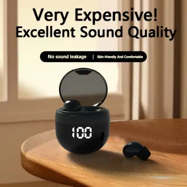 SK18 Headset Bluetooth Wireless V5.3 Hifi Sound Quality Invisible Sleep comfortable to wear With Mic Smart Touch Earbuds for IOS - Image 5