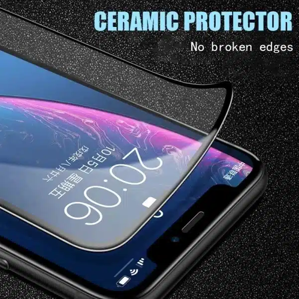 4Pcs 9D Soft Ceramic Film for iPhone 11 12 13 14 Pro Max 6 7 8 15 Plus Screen Protector for iPhone 13 Mini X XR XS MAX Not-Glass - Image 3