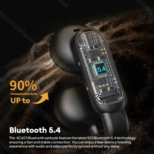 Monster OPEN AC601 Earclip TWS Earbuds Clip on Bluetooth 5.4 Earphone ENC Noise Canceling Wireless Headphone Waterproof Headset - Image 4