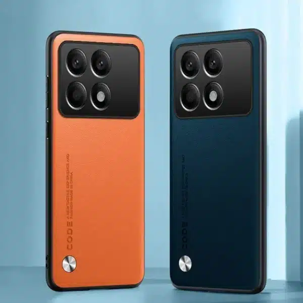 Case for Poco X6 Pro Luxury PU Leather Shockproof Silicone Shell Fundas for Xiaomi Poco X6 Pro Cover Protection Back Phone Coque - Image 4