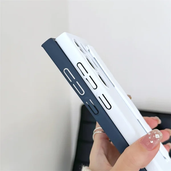 Handheld Silicone Elastic Wrist Strap Hard PC Phone Case For Samsung Galaxy S24 S23 Ultra S24 Plus Matte Clear Shockproof Cover - Image 4