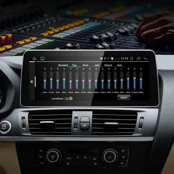 2024 New ID6 ID7 ID8 UI 12.3inch Android System Wireless Carplay AUTO For BMW X3 F25 X4 F26 CIC NBT Car Video Players GPS Navi - Image 5