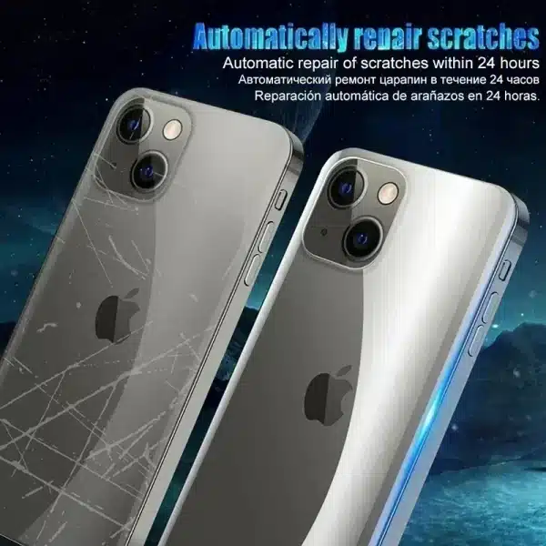 4Pcs Back Hydrogel Film for IPhone 14 13 12 11 15 16 Pro Max Mini 7 8 15 Plus Screen Protector for IPhone X XR XS SE Not Glass - Image 5