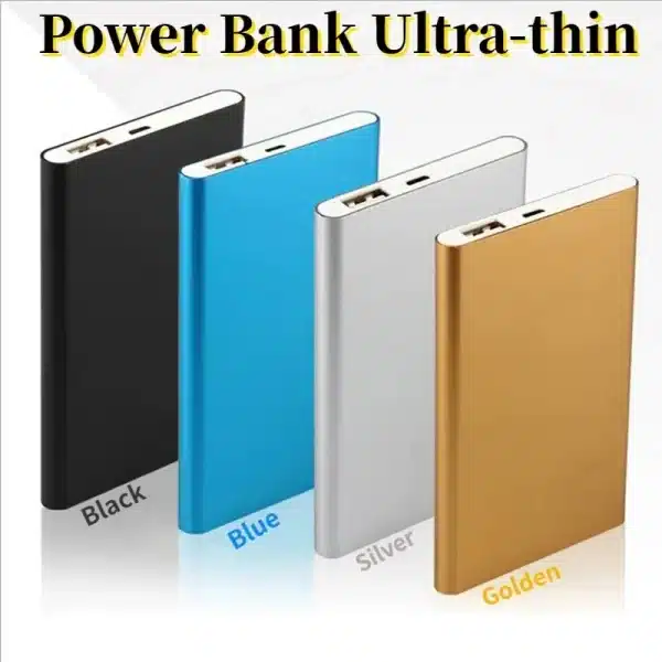 Power Bank 10000mAh Portable Charger PowerBank Ultra-thin Fast Charger External Backup Battery for IPhone Xiaomi Mobile Phone