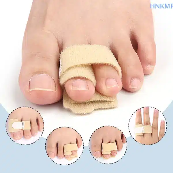 Adjustable Toe Straightener Breathable Bunion Corrector Non-Deformed Foot Wear Aluminum Plate Toe Finger Support Fixed - Image 3