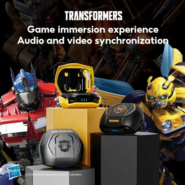 Transformers TF-T06 Bluetooth 5.3 Headset Dual Mode Noise Reduction Earphone for Video Game HIFI Earbuds Stable Connection - Image 4