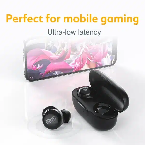 QCY T17 Wireless Earphones Bluetooth 5.3 HIFI Sound Headphones Touch Control Gaming Headset Long Standby 26H In-Ear Earbuds - Image 6