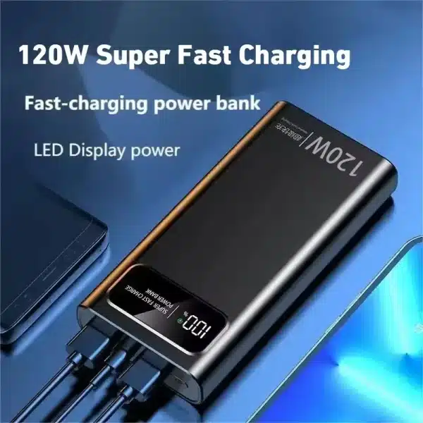 Xiaomi 200000mAh 120W Power Bank Super Fast Charging Battery High Capacity Digital Display Power Bank For iPhone Samsung Huawei - Image 4