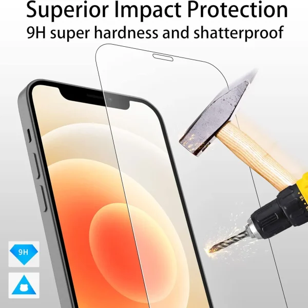 1-3PCS Tempered Glass for iPhone 11 15 14 13 12 Pro Max Mini XR X XS Full Cover Screen Protector for iPhone 7 8 6 6S Plus Film - Image 3