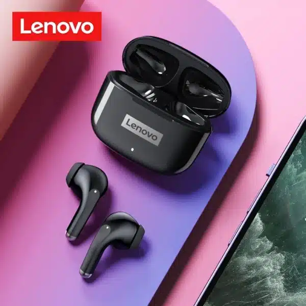 Original Lenovo LP40Pro Earphones Wireless Bluetooth Earbuds Sports Waterproof Headphone with Mic Touch Control TWS Headset - Image 5