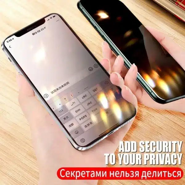 100D Anti Spy Tempered Glass For IPhone 14 13 12 Mini 11 Pro Xs Max X XR Privacy Screen Protector Iphone 7 8 6 Plus SE 2020 Film - Image 2