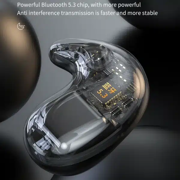 Sleep Wireless Earphone TWS Bluetooth 5.3 Headphones Hidden Earbuds IPX5 Waterproof Noise Reduction Sports Headset - Image 6