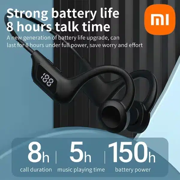 Xiaomi X7 Bone Conduction Wireless Earphone Sport Swimming Bluetooth Compatible Headphone Hand-Free With Mic For Sports Earbuds - Image 2