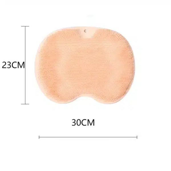 Shower Bath Mat Foot Massager With Non-Slip Suction Cups Bathroom Mat Silicone Suction Cup Massage Brush For Bathroom Use - Image 3