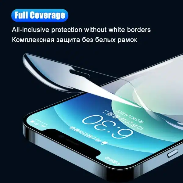 Anti Blue Ray Light Hydrogel Film for iPhone 11 12 13 Pro XR X XS Max Screen Protector 12 13 Pro Max Mini 7 8 6 6S Plus SE - Image 5