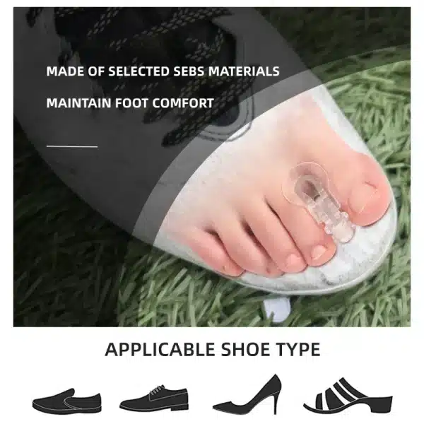Foot Care Tools Toe Orthosis Clip Pads Big Foot Bone Care Tools Splitter Thumb Hallux Valgus Bunion Corrector Overlap Separators - Image 4