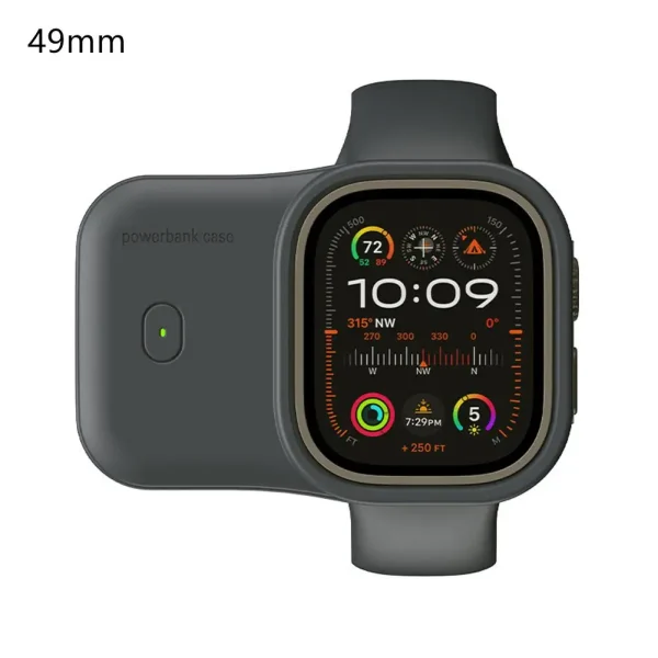 For Apple Watch Wireless Charging Case For Apple Watch Portable Power Bank High Capacity Negative Ion Continuous Charging 1 X8Q3 - Image 2