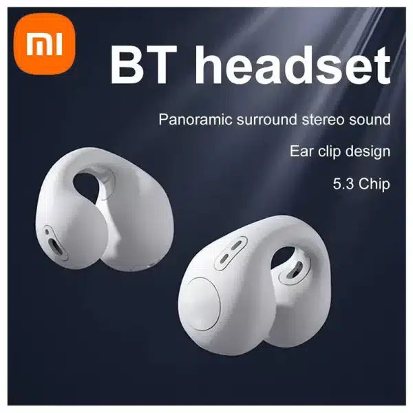 Xiaomi Ear-Clip Bluetooth-compatible Headphones Bone Conduction Earphone Wireless Earbuds 3D Surround Stereo Bass Sports Headset - Image 5