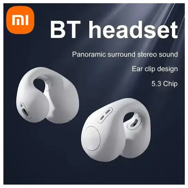 Xiaomi Earclip Wireless Bluetooth 5.3 Earphones Headphones Outdoor Sport Headset Touch Control Earbuds for Huawei iphone Samsung - Image 2