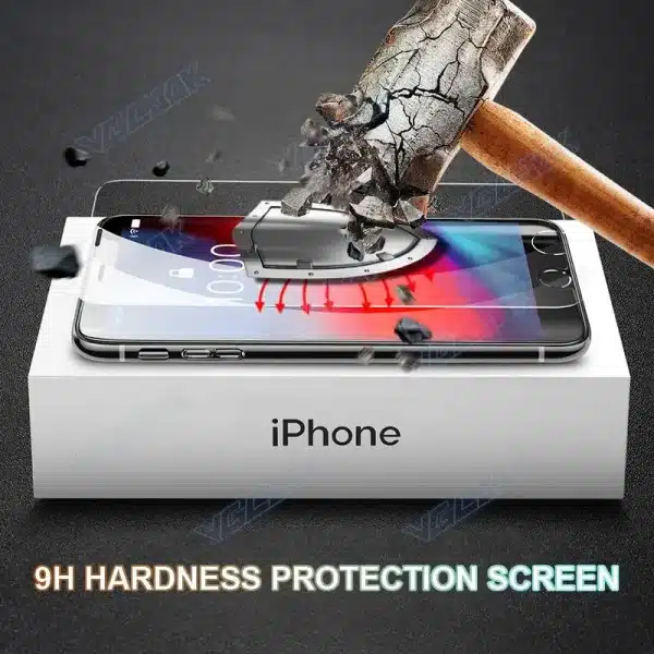 100D Safety Protective Glass For Apple iPhone 7 8 6 6S Plus Tempered Screen Protector iPhone 5 5S SE 2020 2022 SE2 SE3 Glas Film - Image 4