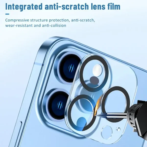 1 PcsFull Cover Camera Tempered Glass For IPhone 14 13 Pro Max 13Pro 12 11 Pro Max Screen Protector Lens Protective Film Glass - Image 4