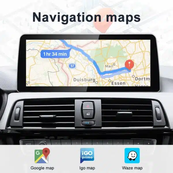 2024 New ID6 ID7 ID8 UI 12.3inch Android System Wireless Carplay AUTO For BMW 3Series 4Series F30 F31 F32 F33 Car Video Players - Image 4