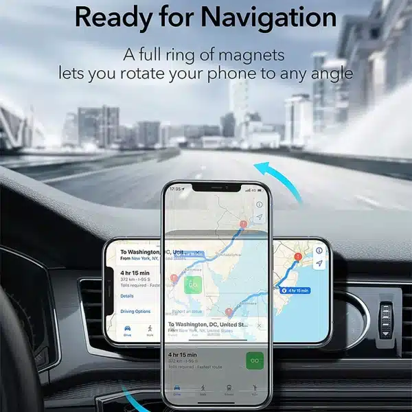 FDGAO 30W Magnetic Wireless Car Charger Magnet Air Vent Mount for iPhone 15 14 13 12 Pro Max Plus Fast Charging Phone Holder - Image 4