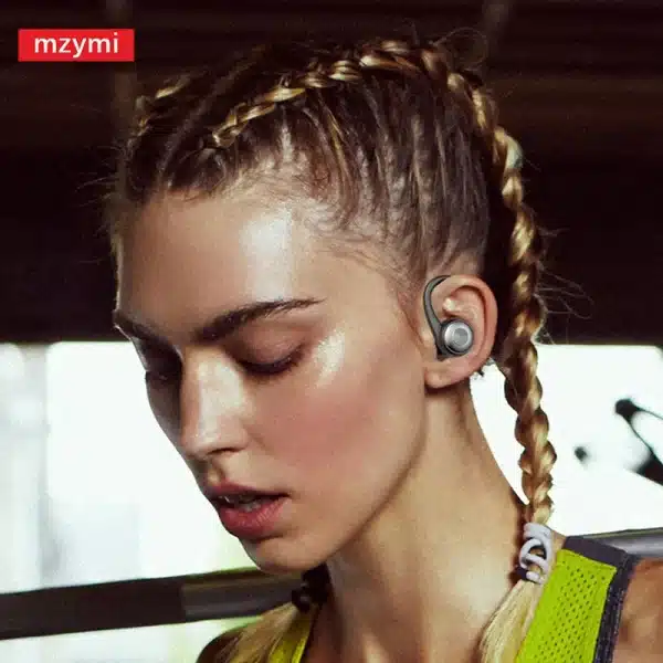 mzymi Wireless Earbuds Ear Hook Bluetooth5.3 Headphone HiFi Sound Earphones Sports Game Waterproof Headset With Mic LED Display - Image 3