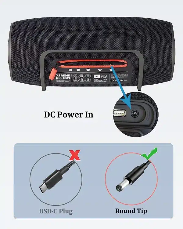 19V 3.42A 65W Supply power Charger Fit for JBL Xtreme Extreme 1 2 Bluetooth Wireless Speaker Supply AC Adapter - Image 4