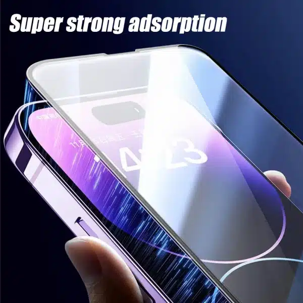 Screen Protector For iPhone 16 Plus 16 Pro Max Full Glue Cover Tempered Glass Protective Films For iPhone16 Phone Accessories - Image 6