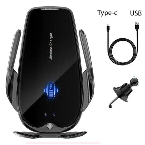 15W Wireless Chargers Car Air Vent Stand Phone Holder Fast Charging Station Infrared Induction For Samsung iPhone Max Huawei - Image 6