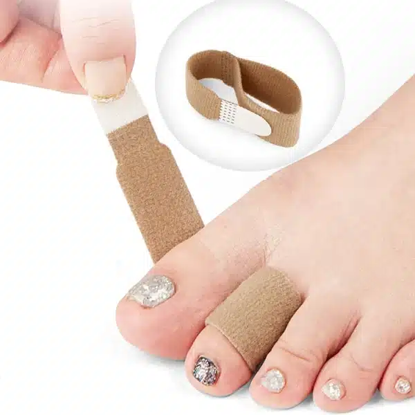 Nonwoven Toe Spreader Separator Bunion Hallux Valgus Corrector Thumb Finger Correction Straightener Foot Care Tool - Image 3