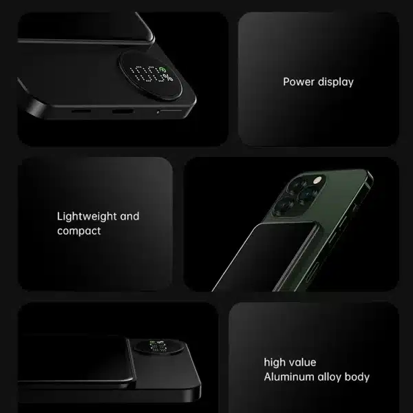 Magnetic Power Bank For iPhone 100000mAh Wireless Fast Charger For Magsafe Portable Auxiliary Battery Pack For XIAOMI Samsung - Image 3