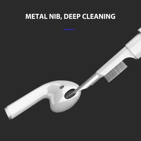 Bluetooth Earphones Cleaning Tool for Airpods Pro 3 2 1 Earbuds Case Cleaner Kit Cleaning Brush Pen for Xiaomi iPhone Earbuds - Image 3