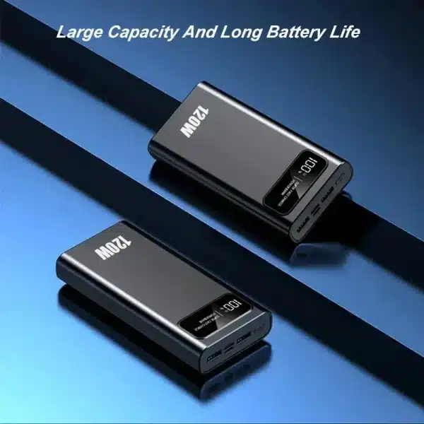 Xiaomi 200000mAh 120W Fast Charging Power Bank Ultralarge Capacity Portable Digital Display External Battery For iPhone Samsung - Image 5
