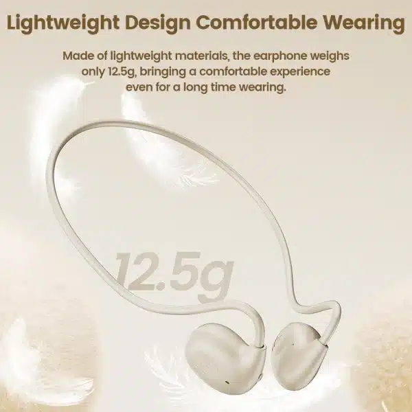 Toocki Air Conduction Bluetooth Earphones Bluetooth 5.3 Wireless Ear Hook Sport Headset Earbuds For Workouts Cycling Running - Image 3