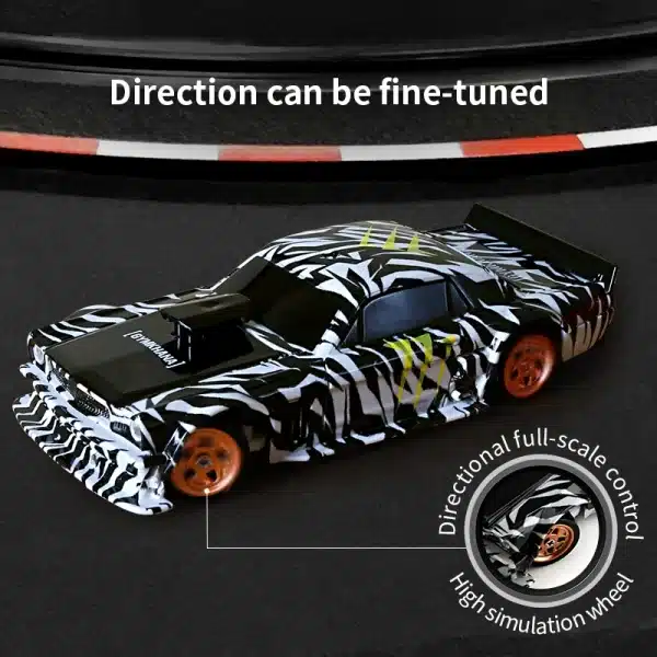 ZWN 1/43 2.4G Mini RC Car 4WD Radio Remote Control Drift Cars Professional GTR Model High Speed Racing Toys for Children Gifts - Image 4