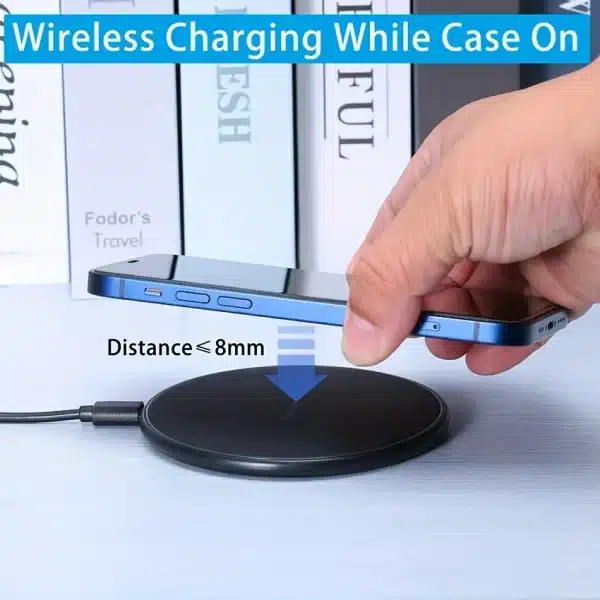 30W Wireless Charger Pad for iPhone 15 14 13 12 Pro Max X Samsung Xiaomi Phone Qi Chargers Induction Fast Charging Dock Station - Image 6
