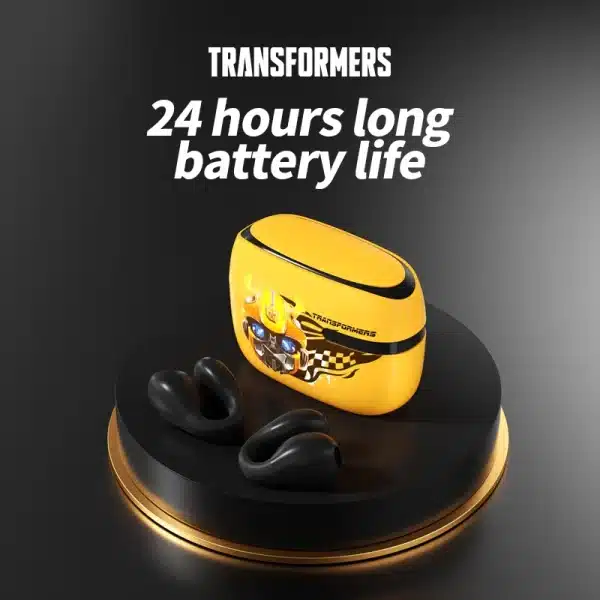 Transformers TF-T05 Earphones Bluetooth 5.3 Ear Clip Wireless Touch Control Earbuds Gaming Earphone Long Battery New - Image 4