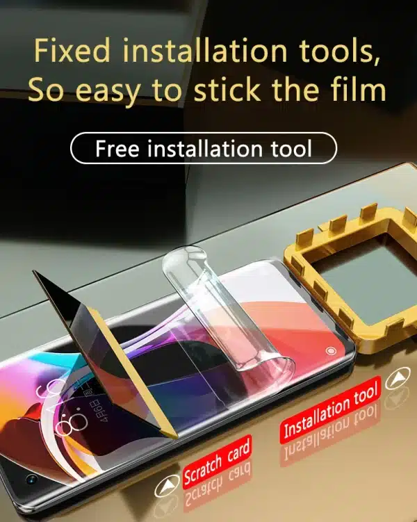 14ProMax Screen Protector For IPhone 13ProMax Mini 11 Pro Max Hydrogel Film HD Soft Full Cover X XR XSMax 13Pro 12ProMax 12Pro - Image 2