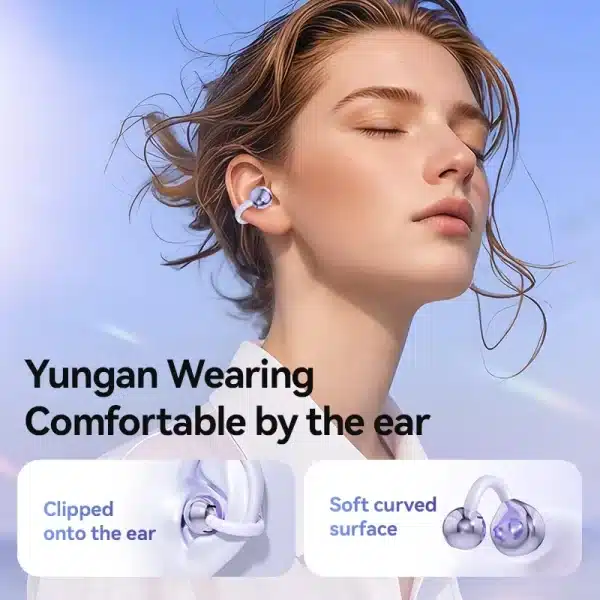 XIAOMI MIJIA Wireless earbuds M79 Ear Clip Headset ENC Bluetooth5.4 Headphone Noise Cancelling Earphone With Mic For Android iOS - Image 5