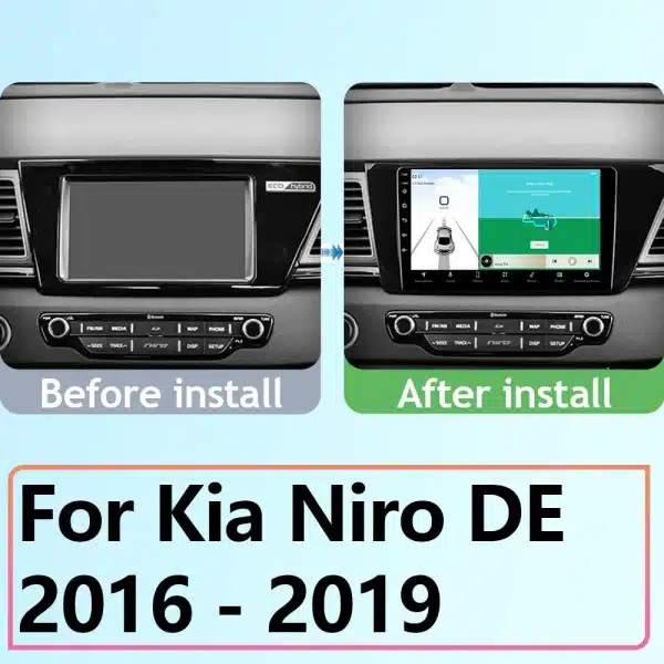 Android Auto For Kia Niro DE 2016 - 2019 Car Radio Multimedia Video Player Navigation GPS Wireless Carplay 5G WIFI No 2din DVD - Image 2