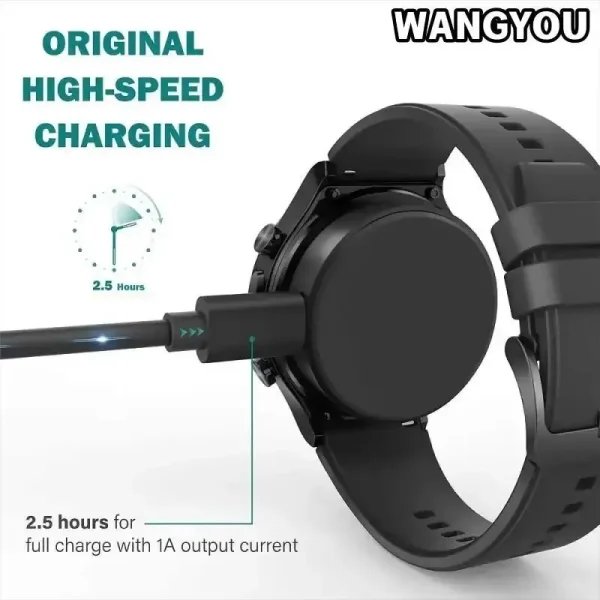 Wireless Charging Cable For Huawei Watch 3 4 Pro GT 3 2 Pro GT 2 Pro ECG Smartwatch Charger Replacement Charging Dock Stand - Image 3